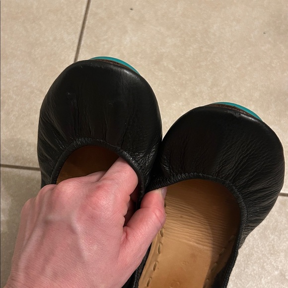 Tieks The Ballet Flat in Black Leather - 8 - Picture 2 of 5